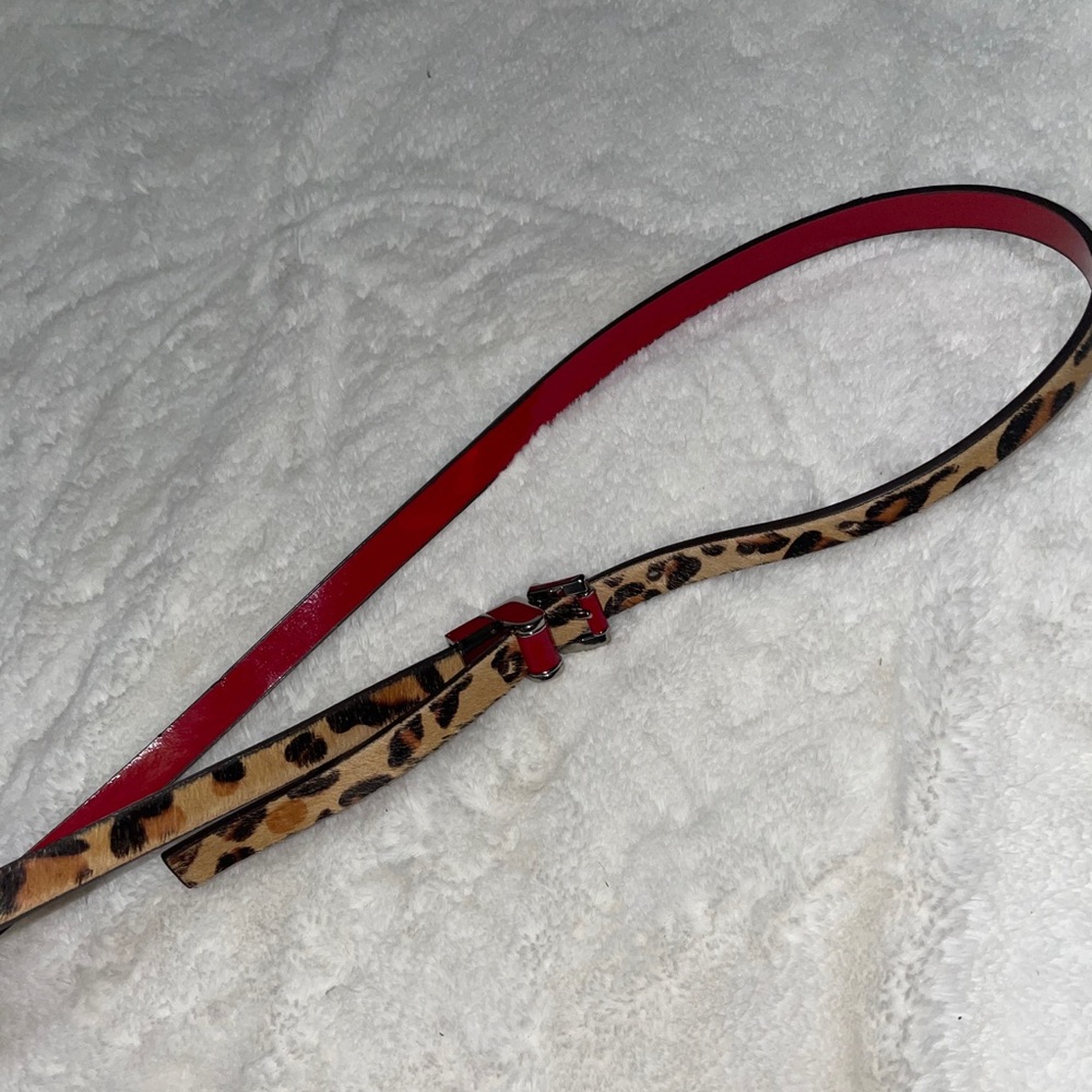 Michael Kors Cheetah Print Belt